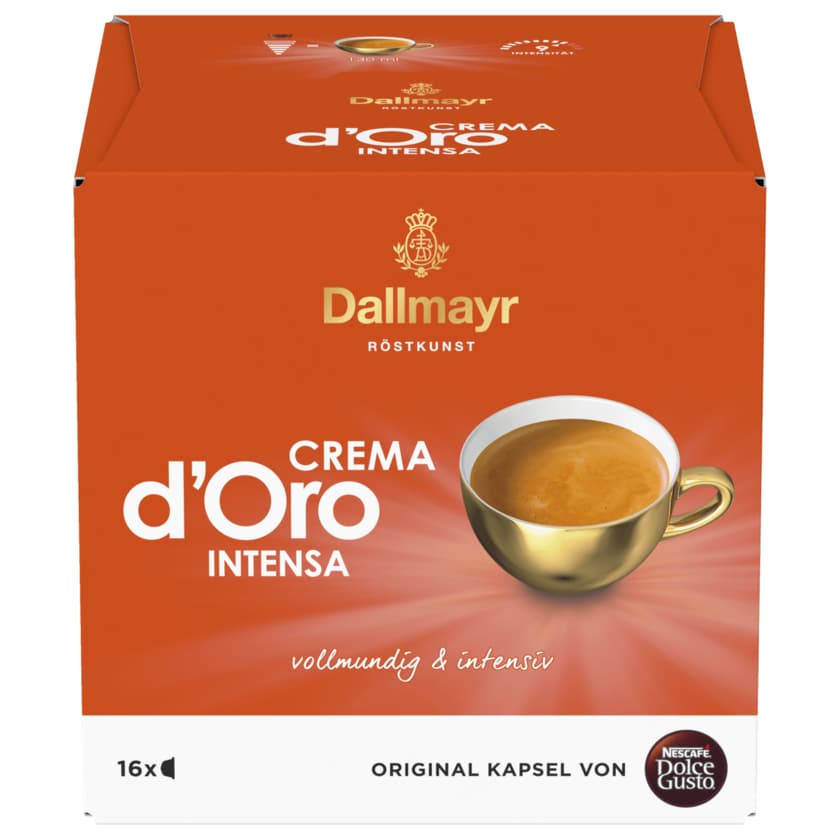 Nescafé Dolce Gusto Dallmayr Crema d´Oro intensa Kaffeekapseln 112g